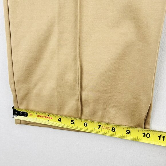 Isaac Mizrahi Live Elements Women's Stretch Pull-on Taupe Pant w/Pintuck Sz 5XP - Picture 11 of 14